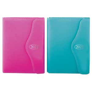 A6 Padded Index Diary 2021 - Dividers Day A Page DAP Appointment Book