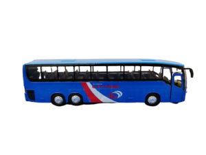 City Coach Street King Bus Toy Model Vehicles Children Toys  (1 Blue)