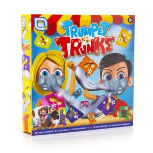 Trumpet Trunks Kids Family Card Fun Mask Game Elephant Role Play 28 Piece 5+