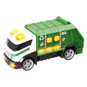 Small Sound Garbage Truck Kids City Service Toy Vehicle Great Children Aged 3+