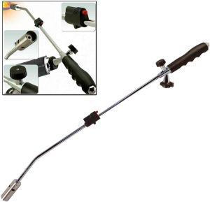 80CM Weed Burner Wand Blowtorch Garden Handheld Butane Gas Weed Killer Torch 