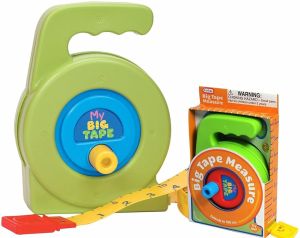 My Big Tape Measure Childs First DIY Tape Measure Kids Learning Role Play Toy