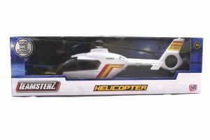 Childrens Toy Helicopter Realistic Sound Free Moving Propellers White Colour
