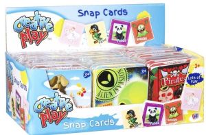 Traditional Card Games Snap Pairs, Assorted, Kids & Families, Ages 3