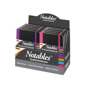 A5 Notables Soft Feel Notebook Assorted - 1 SINGLE