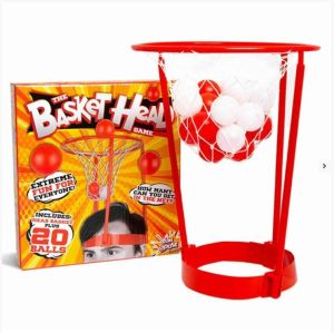 Head Hoop Basketball Party Game Headband Basketball Game for Kids and Adults Family Fun Game