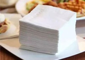250PC White Paper Napkins 1PLY Square Paper BBQ Restaurants Home Celebrations 