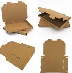 MantraRaj C5 A5 PiP Shipping Mailing Postal Large Letter Box 218 x 159 x 20 mm Corrugated Cardboard Postal Packaging Mailing Boxes