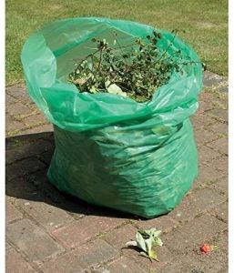 Large Green Garden Refuse Bags/Sacks | Heavy Duty 80L | Waste/Bin/Rubbish/Strong