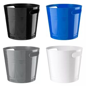 MantraRaj 6 Litre Handy Plastic Waste Paper Bin Basket Trash Can Lightweight Rubbish Bin