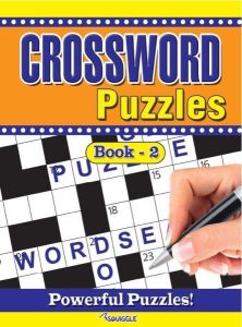 Crossword Puzzles Book 2 A4 Fun Puzzles Book Activity Books Travel Games Game