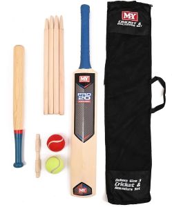 M.Y Size 3 Cricket & Rounders 2-in-1 Set Outdoors Games
