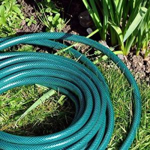 Reinforced Flexible Pressure Washer PVC Hose Pipe Watering Spray (100FT)