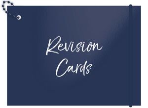 Revision Cards Index Flash Cards Pink Navy School Studying Exams Office