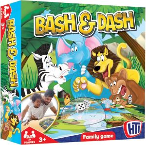 Traditional Games Bash & Dash Board Game Family Christmas Kids Fun