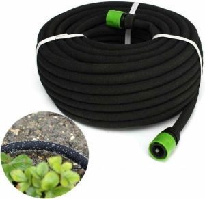 15M Garden Soaker Hose Water Saving Flower Bed and Plant Rows Sprinkler Leaky Garden Irrigation