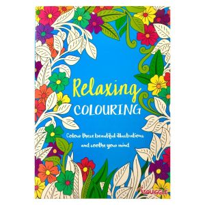 Relaxing Stress Relieving Colouring Books for Adults - Relaxing