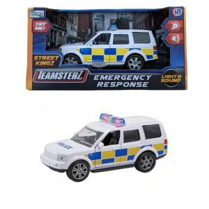 Teamsterz City Emergency Response Police Car Light & Sound Toys New[Police car]