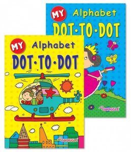 1x A4 Kids Dot To Dot Puzzle Book School Child Activity Children Kids Colouring