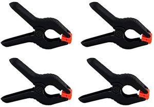 4PC Plastic Spring Clamps Grips Clips Market Stall Model Craft Tarpaulin 3'' NEW