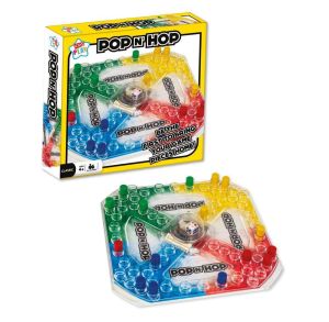 Kids Play Pop 'N' Hop! Be The 1st To Get Home! Classic Game for 2 - 4 Players