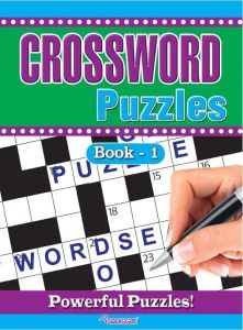 Crossword Puzzles Book 1 A4 Fun Puzzles Book Activity Books Travel Games Game
