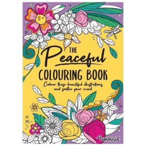 The Peaceful Advanced Colouring Activity Book Teenagers and Adults Relaxation