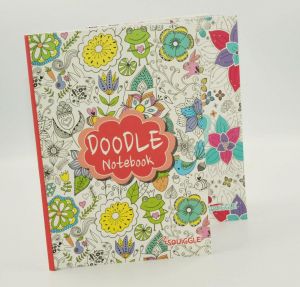 Squiggle A5 Doodle Colouring Notebook Notepad 96 Lined Pages X1 Book