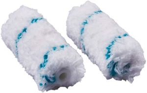 2pc 4" x 1.5"inch 18mm Long Pile Roller Sleeve Microfibre Painting