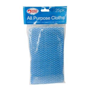 25PC All Purpose Cleaning Cloths Microfiber Polishing Cloth Wips Window Cleaning Mirror Super Absorbent