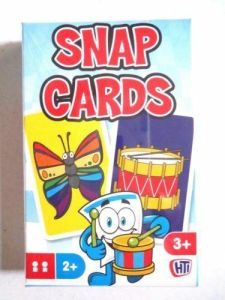 CHILDREN'S SNAP CARDS - Kids Game Family Fun Playing Cards Party Bag Toys