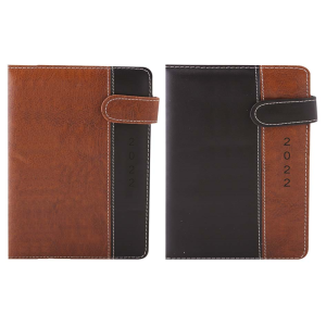 2022 A5 Day A Page Executive Leatherette Diary Office DAP Diaries 1 X RANDOM