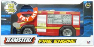 Fire Engine Lights & Sound Diecast Emergency Vehicle[Engine with Fixed Ladder]