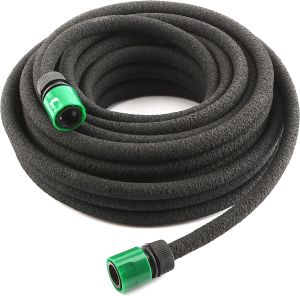  15M Garden Soaker Hose Pipe Drip Leaky Irrigation Water Sprinkler Hose Pipe