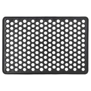 Honeycomb Outdoor Rubber Ring Entrance Floor Door Mat Heavy Duty Non-slip Drainage Mats 40 x 60 cm