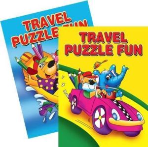 2 CHILDRENS KIDS PUZZLE COLOURING ACTIVITY TRAVEL FUN BOOKS DOT TO DOT DRAWING