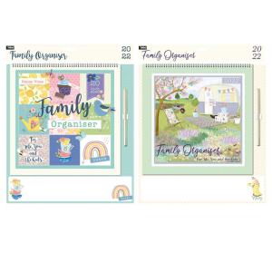 2022 Family Wall Organizer Calendar with Pen bottom Space for Notes 1 Assorted
