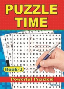 Puzzle Time Book 2 A4 Fun Puzzles Book Activity Books Travel Games Adult Game