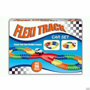 Flexible Variable Track Set 96 Children Kids Car Racing Game Light Battery