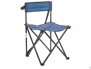 Blue Derby Folding Chair Camping Outdoor Garden Sleeping Relaxing Gear Beach Chair