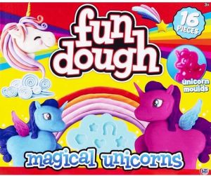 Magical Unicorns Fun Dough Create Your Own Unicorn Figures Kids Creative Set