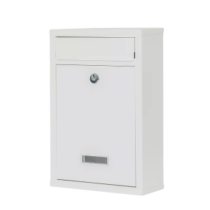 Letter Box Modern Post Box Mailbox Wall Mounted Steel Mail Box Parcel Delivery Box Lockable