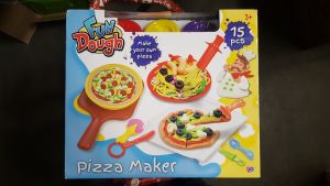 Fun Dough Pizza Maker Toy Set For Kids