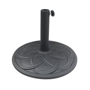 9kg Cast Iron Effect Parasol Base Heavy Duty Metal Garden Patio Furniture Stand