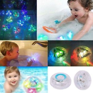 Kids Baby Toys Bathroom LED Light Color Changing Waterproof Bath Time for Fun