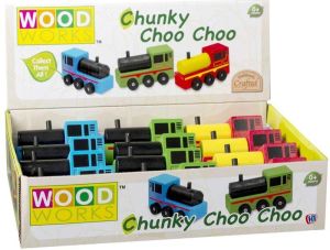 Wooden train CHUNKY CHOO CHOO - 1 x Random