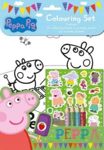 Anker PECST Peppa Pig Colouring Set Contains Lots Of Colouring Activities Kids