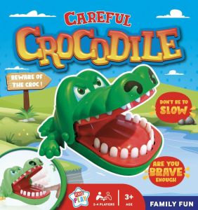 Crocodile Toy Classic Mouth Dentist Bite Finger Family Game Children Kids