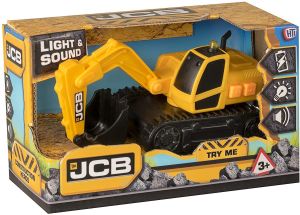 JCB Excavator Digger Construction Toy Vehicle / Truck with Light and Sound