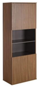 2 Door Tall Wall Storage Bedroom Tidy Unit Ideal for Storing Your Essentials